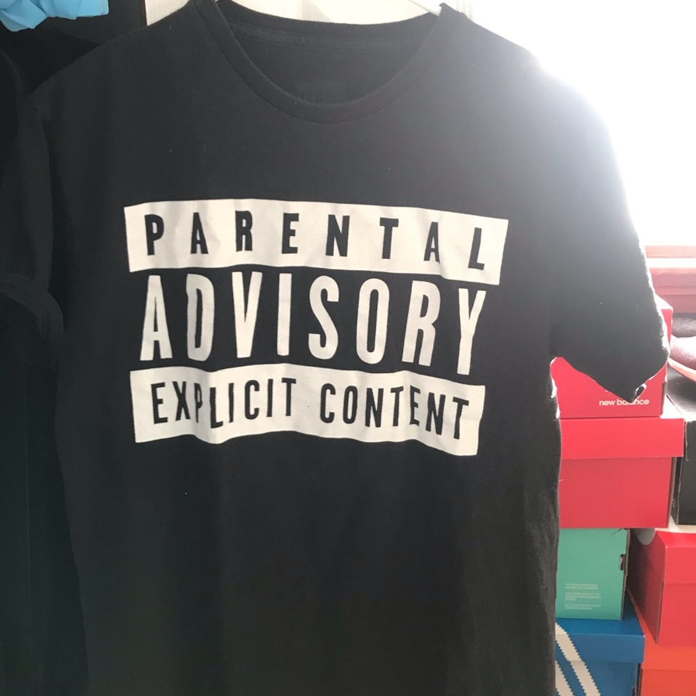 Explicit music label T-Shirt